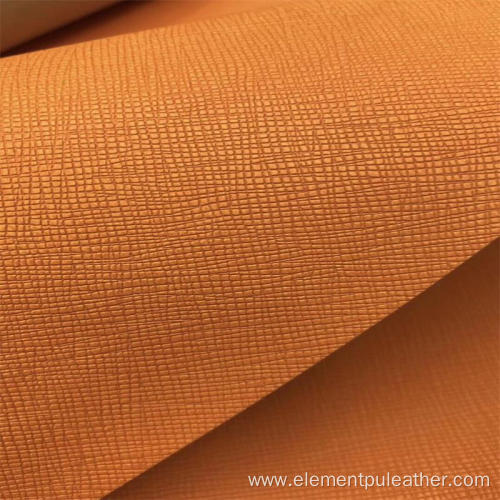 synthetic PU coated leather for binding cover